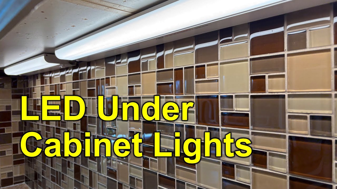 Hardwired under cabinet lights; Multiple lights; Complete install #DIYelectrical