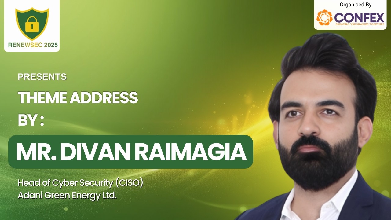 Theme Address by Mr. Divan Raimagia | Inaugural Session | RENEWSEC 2025