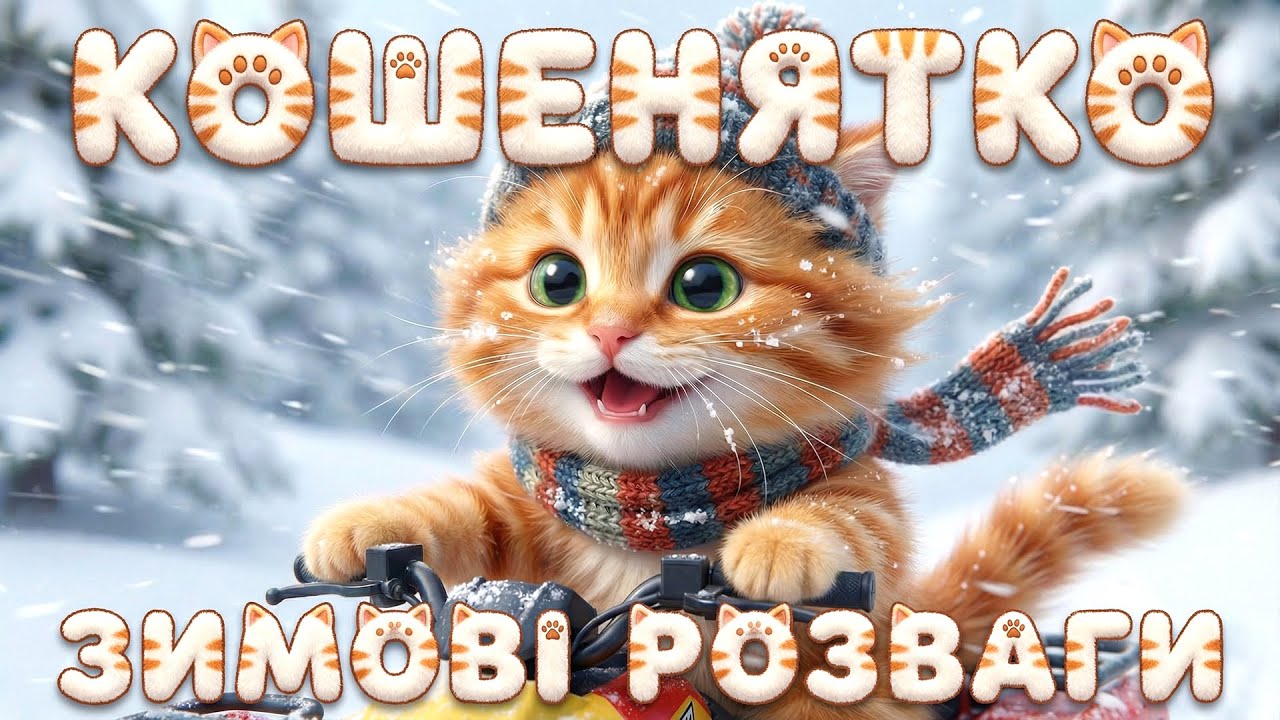 ЗБІРКА – КОШЕТЯКО – ЗИМОВІ РОЗВАГИ – Пісні для Дітей  –Тралялятко
