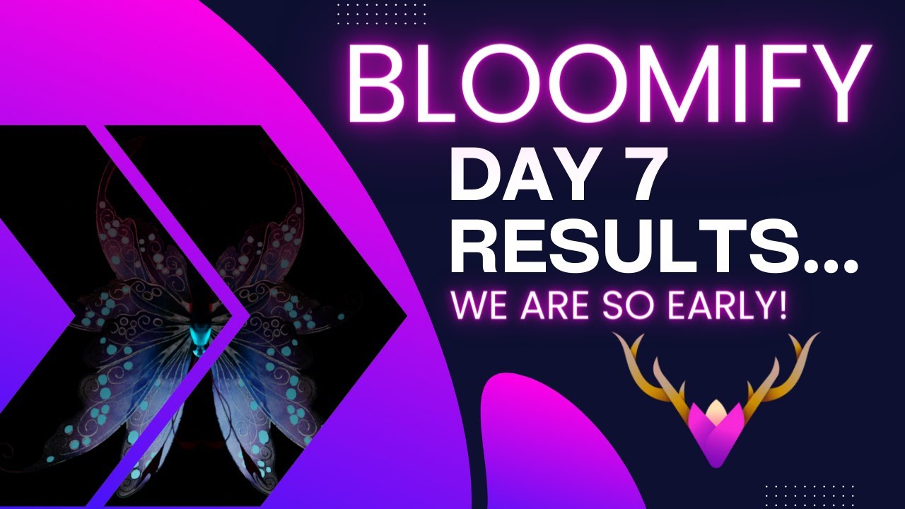 I Love What I'm Seeing! - BLOOMIFY - Earn 1% Daily ROI on AVAX Network!