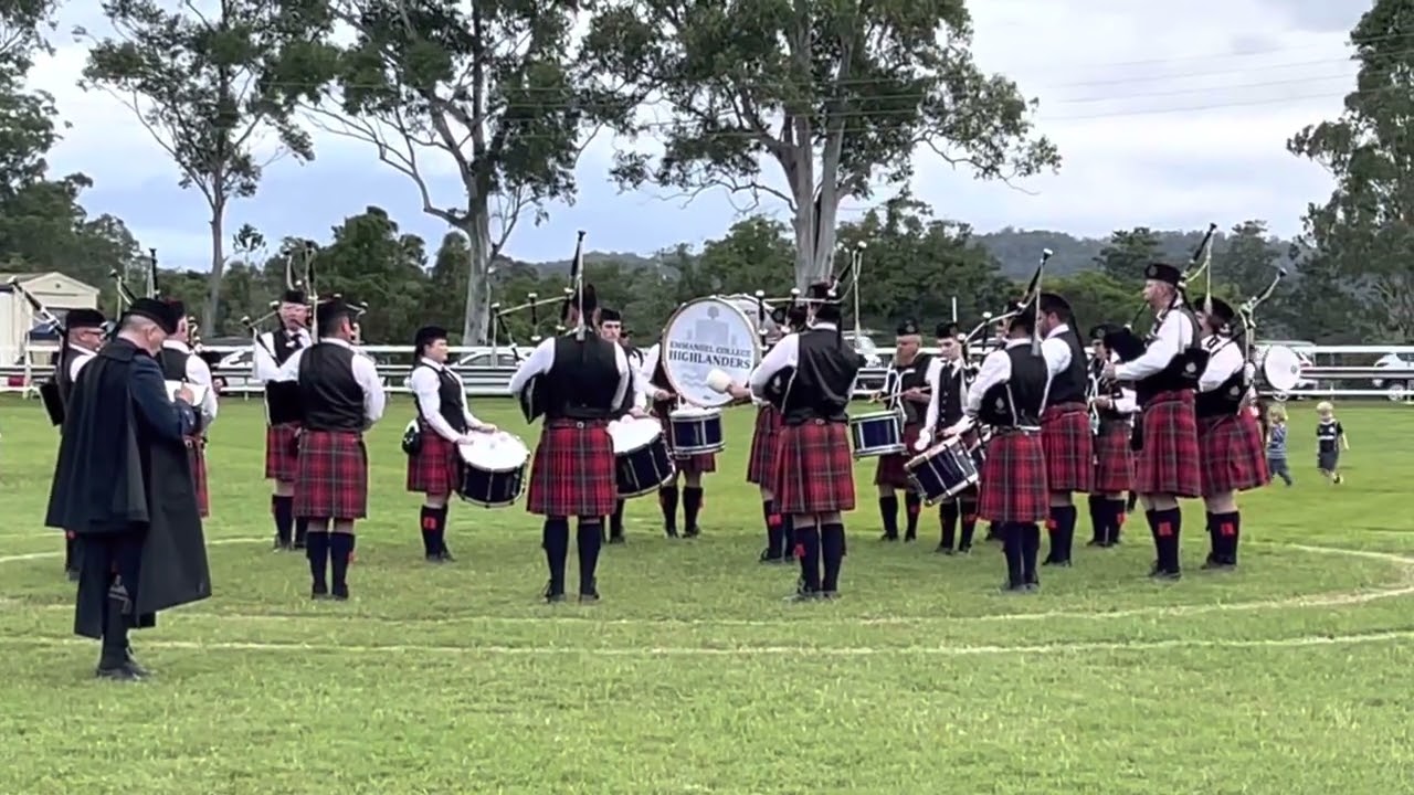 Emmanuel College Highlanders Medley 2022 Maclean Highland Gathering