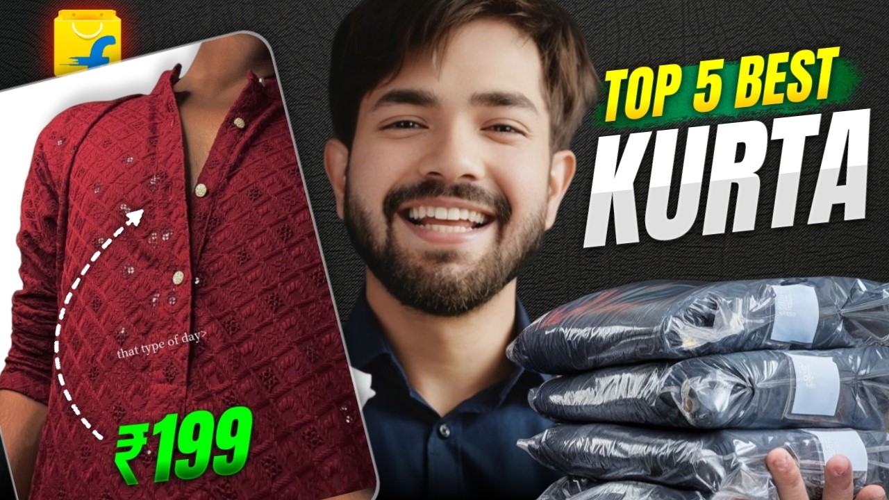 Best Kurta for Men Under 500 🔥 | Flipkart Kurta Haul 2025 | Best Diwali Outfit for Men