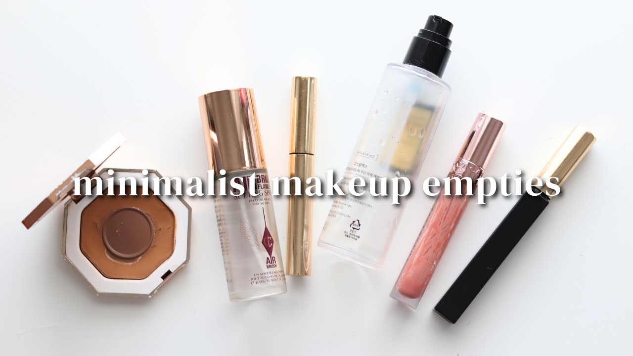 Minimalist Makeup Empties You’ll Use Up Too! (Project Pan)