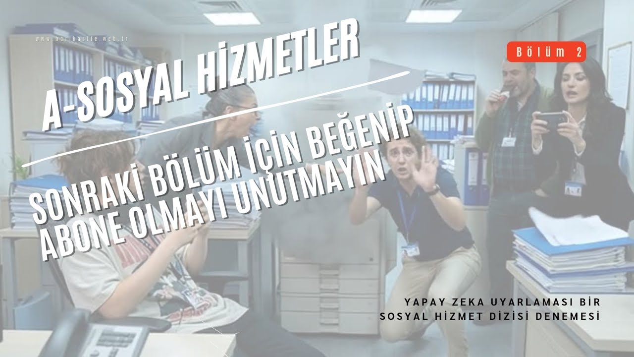 A-Sosyal Hizmetler Bölüm 2: Kayıp Helga Müller Dosyası, Yapay Zeka Dizi Denemesi