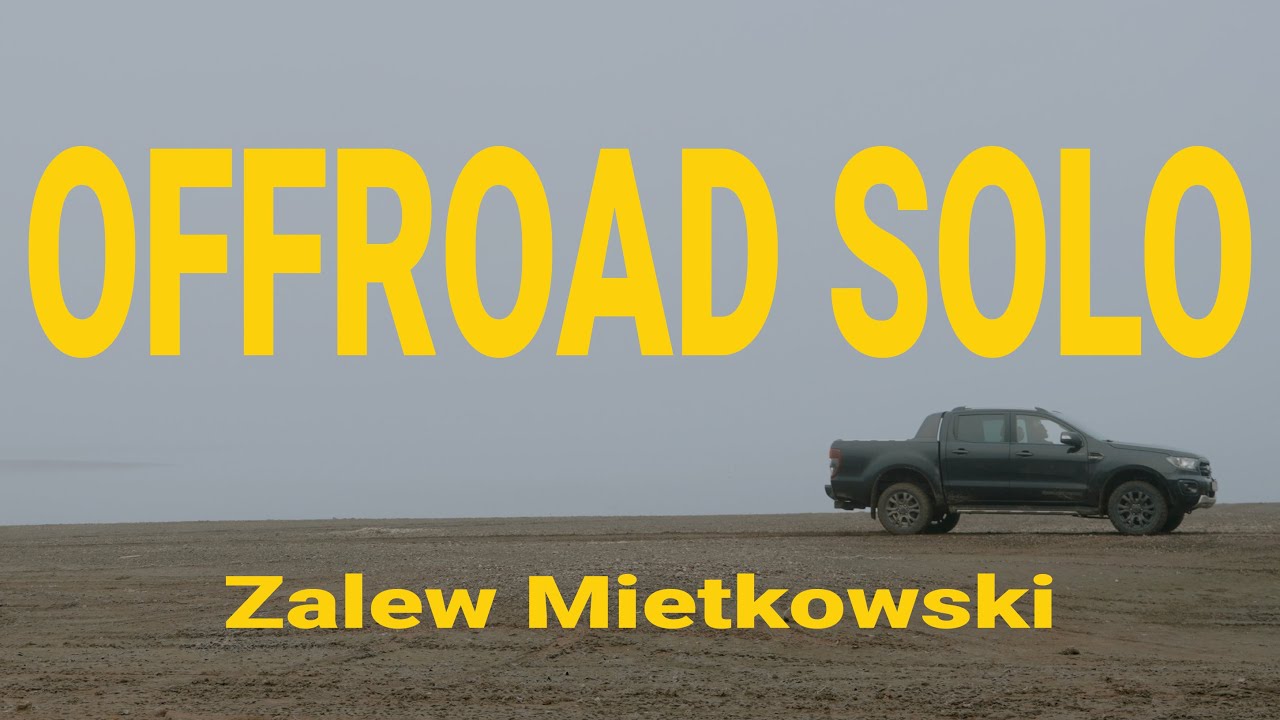 Zimowy offroad SOLO nad Zalewem Mietkowskim | Ford Ranger 4x4 | Overlanding Polska