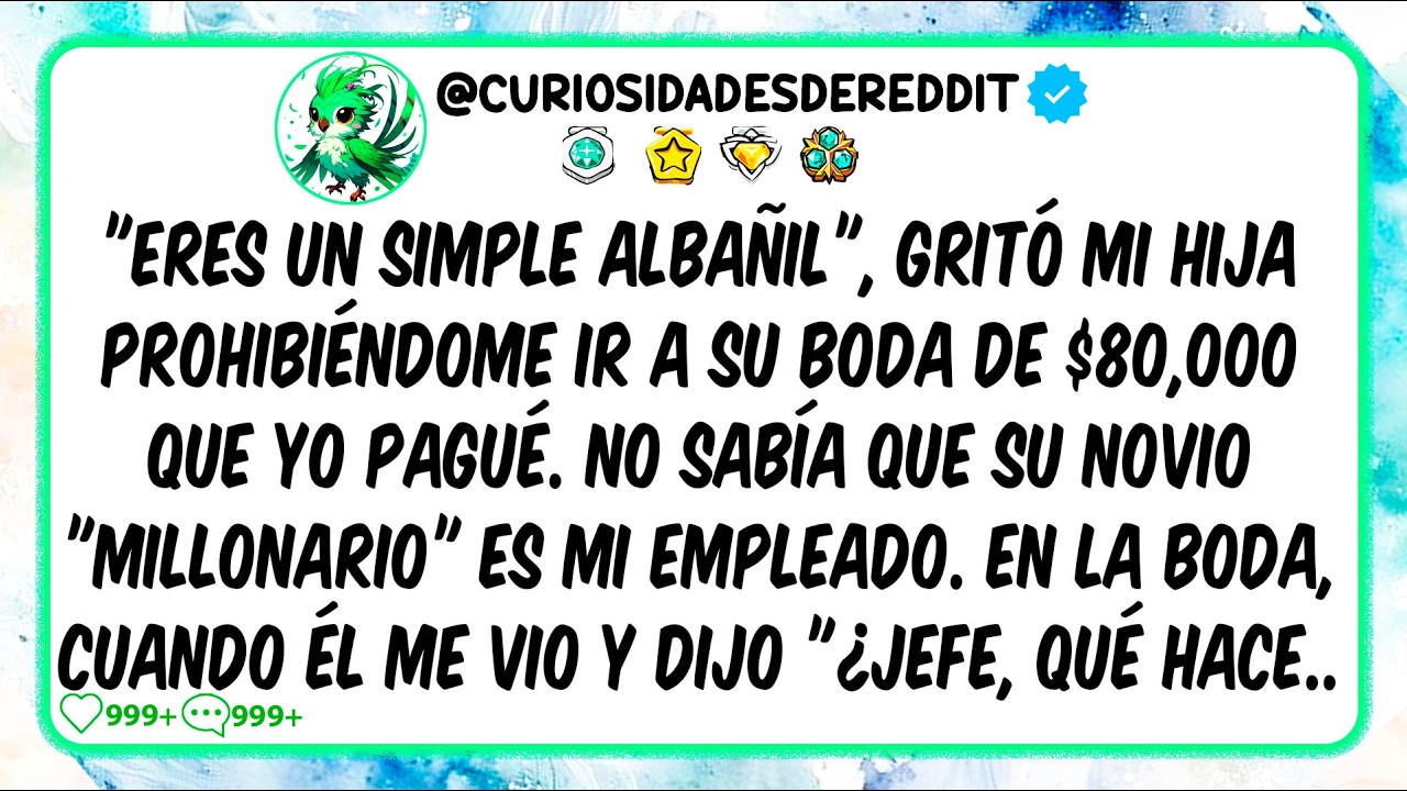 Mi hija me prohibió ir a SU boda de $80K... Arruiné su vida y la de su novio FALSO 📉💍