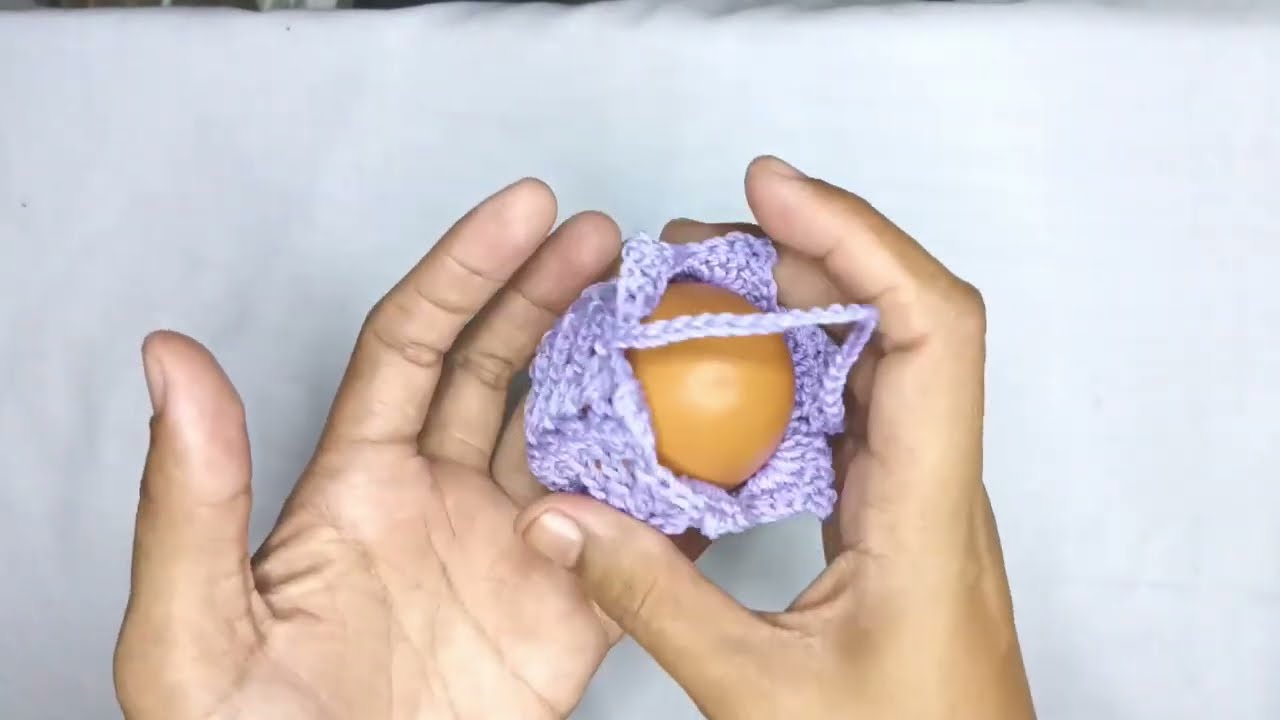 crochet tutorial / kait sarung telur, / tempat telur rajut untuk maulid dan aqiqah / egg cozy