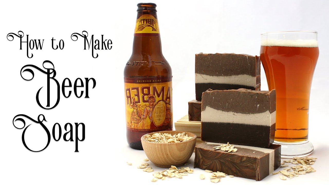 How to Make Cold Process Beer Soap (Tutorial)