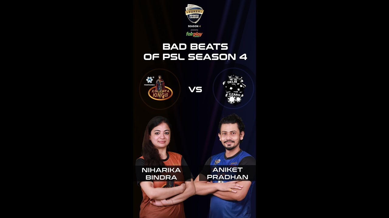 Bad Beats of PSL S4  Kolkata vs Delhi | Poker LIVE Stream | Tournament Gameplay