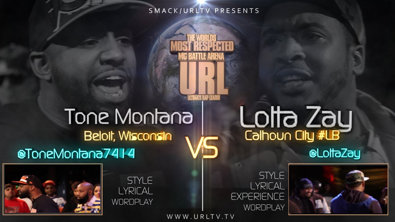 SMACK/ URL LOTTAZAY vs TONE MONTANA | URLTV