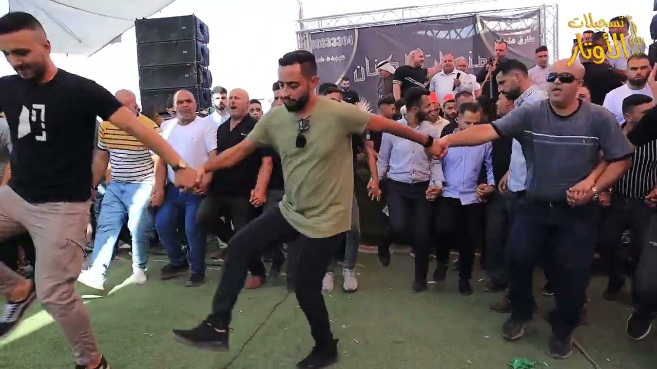 دبكة ناار الفنان هاني الشوشاري والفنان يزن حمدان زيانة العريس خالد حمدان - كفر اللبد 2022