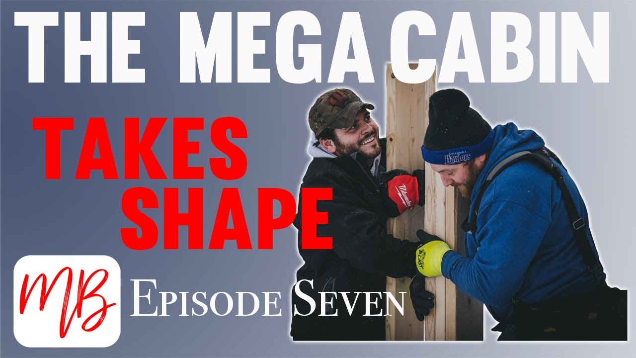 A Day In The Life Of A General Contractor (MEGA CABIN GETS FRAMED)