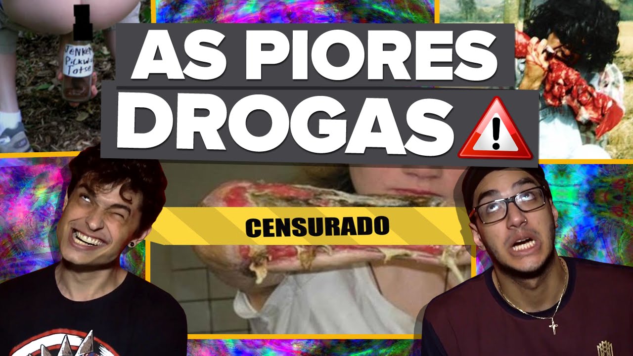 AS DROGAS MAIS DESTRUTIVAS DO MUNDO