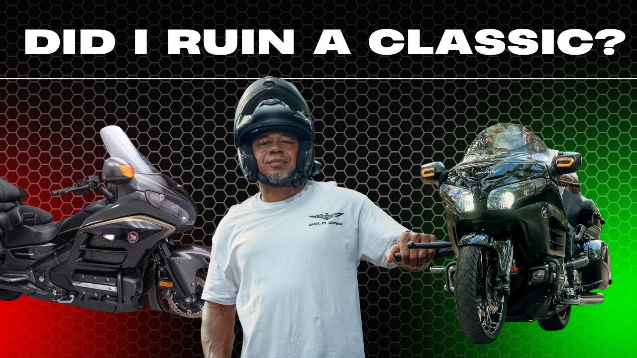 Did I Just Ruin A Classic? Upgrades On My Honda Goldwing!