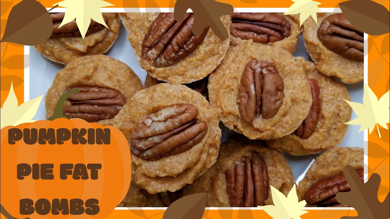 KETO Pumpkin Pie Fat Bombs🧡Under 1 Net Carb!