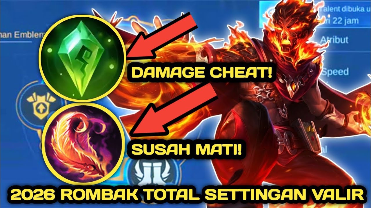 GANTI BUILD VALIR SEKARANG! SETTING EBMLEM DAN BUILD VALIR TERSAKIT 2026 BUILD VALIR TERSAKIT 2026