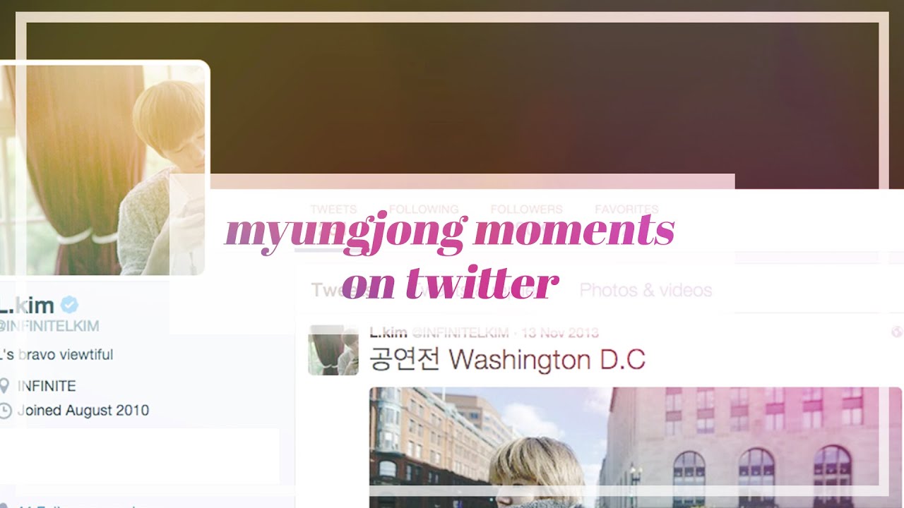[FANVID] Myungjong Moments on Twitter || MYUNGJONG&hearts;엘성&hearts;L種