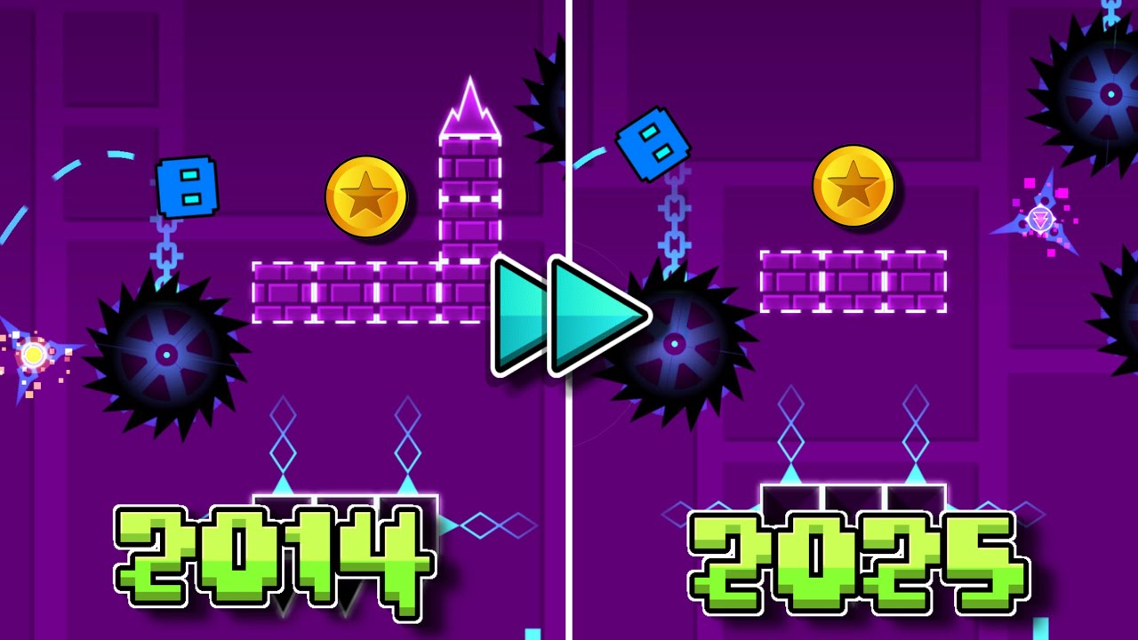 If Geometry Dash’s Coins were added in 2.2 | Geometry Dash 2.2