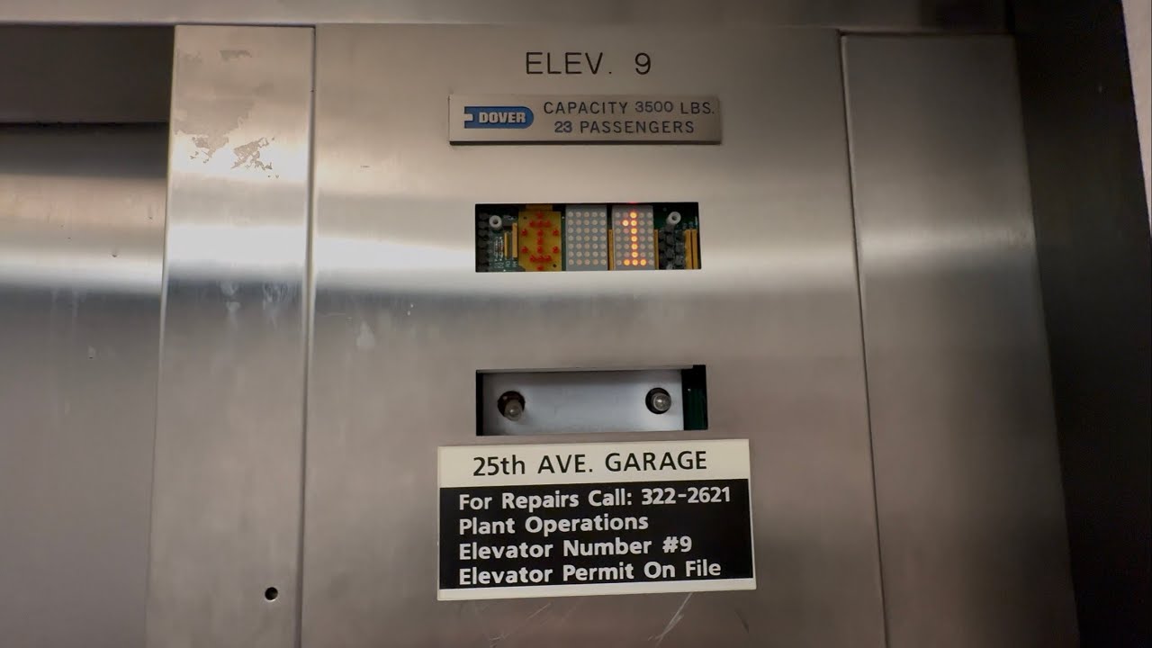 Nashville TN Dover Elevators at Vanderbilt Stadium Parking Garage @StormXRElevators 