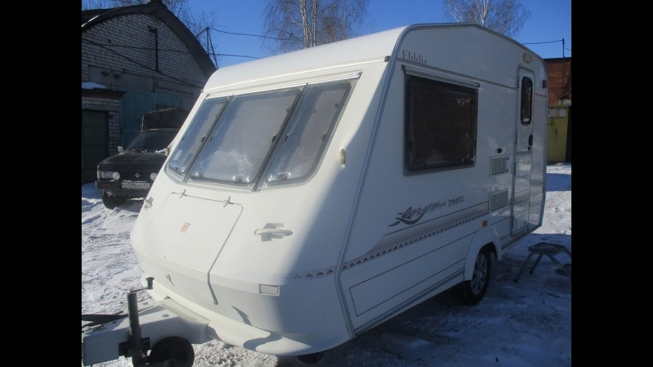 Обзор прицеп дачи,автодома,каравана,дома на колёсах ELDDIS с маленьким весом