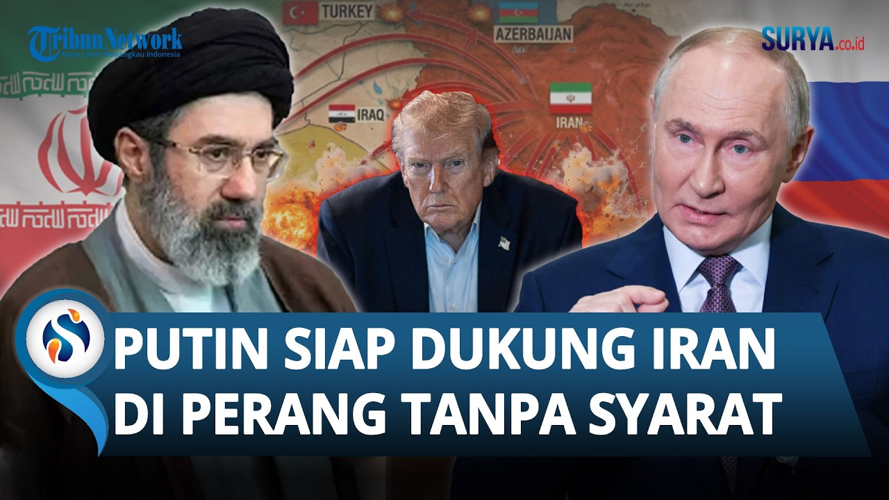 RUSIA IKHLAS BANTU IRAN! Teheran Dapat Dukungan Tanpa Syarat Moskow di Perang Vs AS-Israel