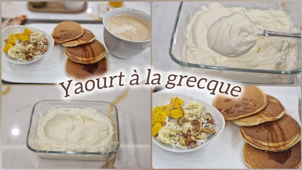YAOURT A LA GRECQUE MAISON AU THERMOMIX 