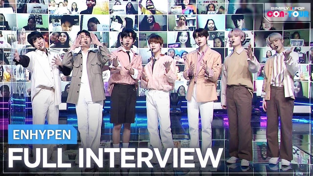 [Simply K-Pop CON-TOUR] 'ENHYPEN(엔하이픈)' Full Interview _ CON-TOUR in Philippines _ Ep.466