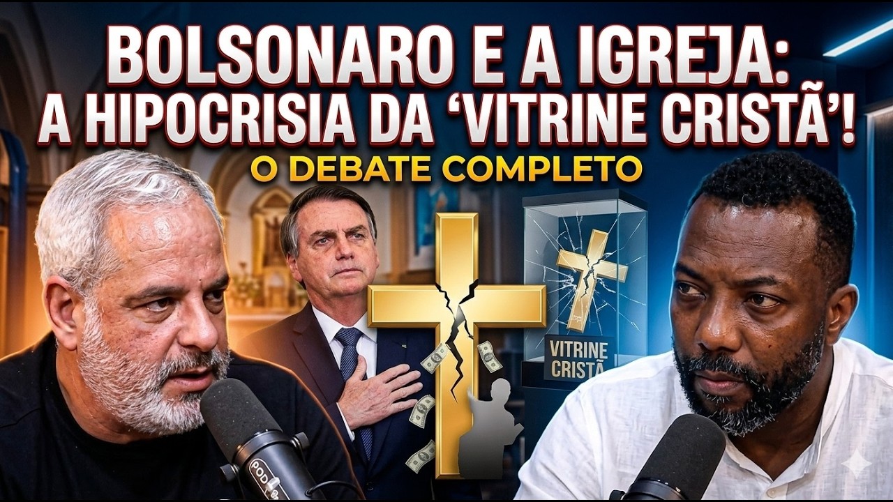 Bolsonaro, a igreja e a hipocrisia da “vitrine cristã”