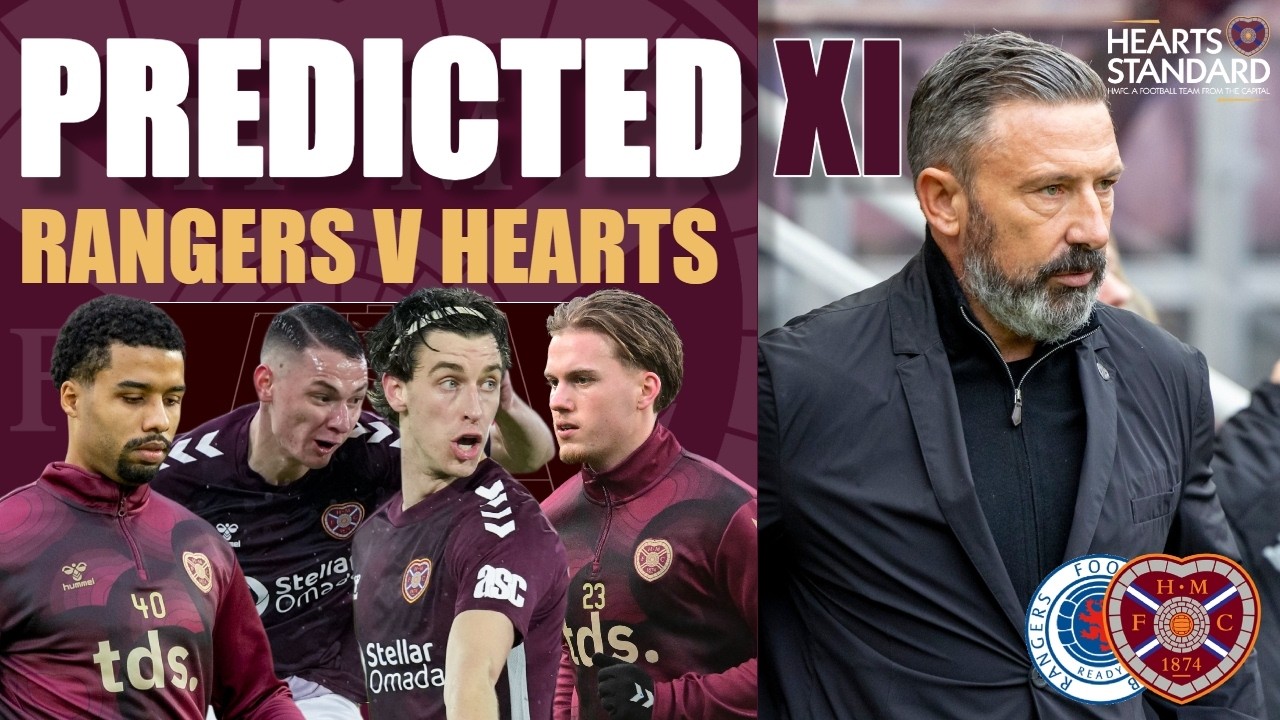 PREDICTED XI | Possible back 3 and a Tomas Magnusson return? | Rangers v Hearts