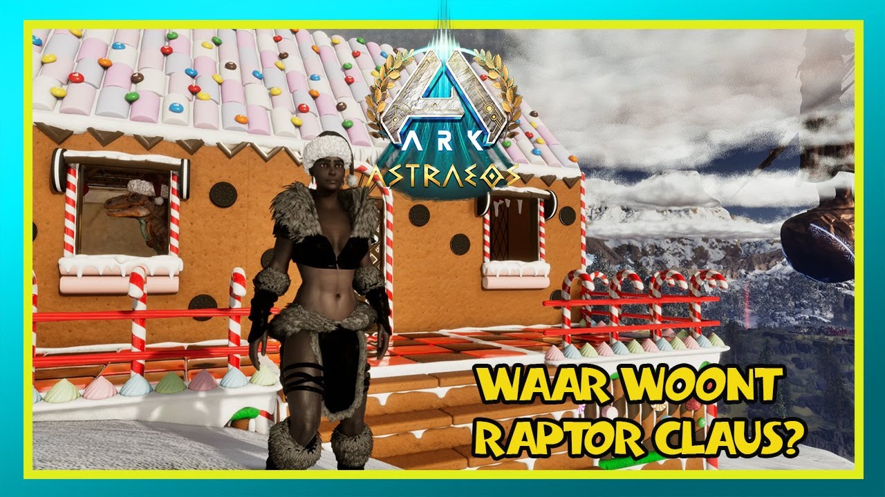 ARK Survival Ascended Astraeos ep 11 Waar woont Raptor Claus?