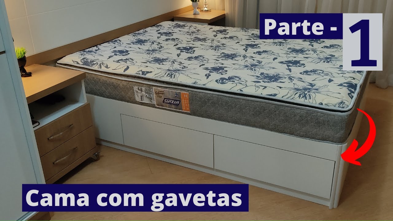 Cama com gavetas -  Parte 1 - Inciando a fabricação