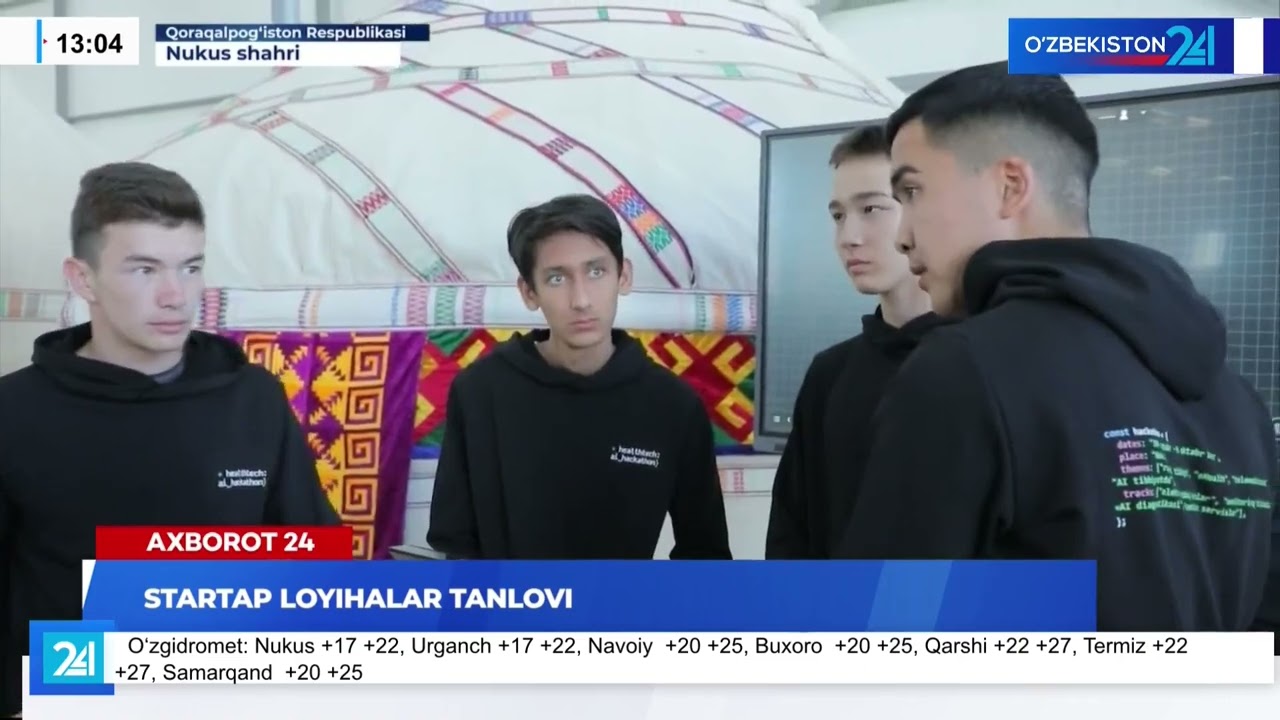 Startap loyihalar tanlovi I Axborot 24 (05.10.2025)