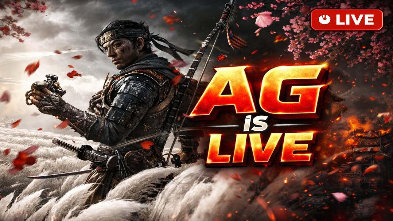 Samurai Ban Gaya Ghost part 3😈⚔️ | Ghost of Tsushima LIVE | AG is Live