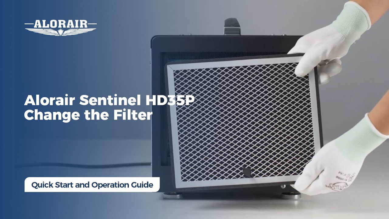 Alorair Sentinel HD35P Change the Filter