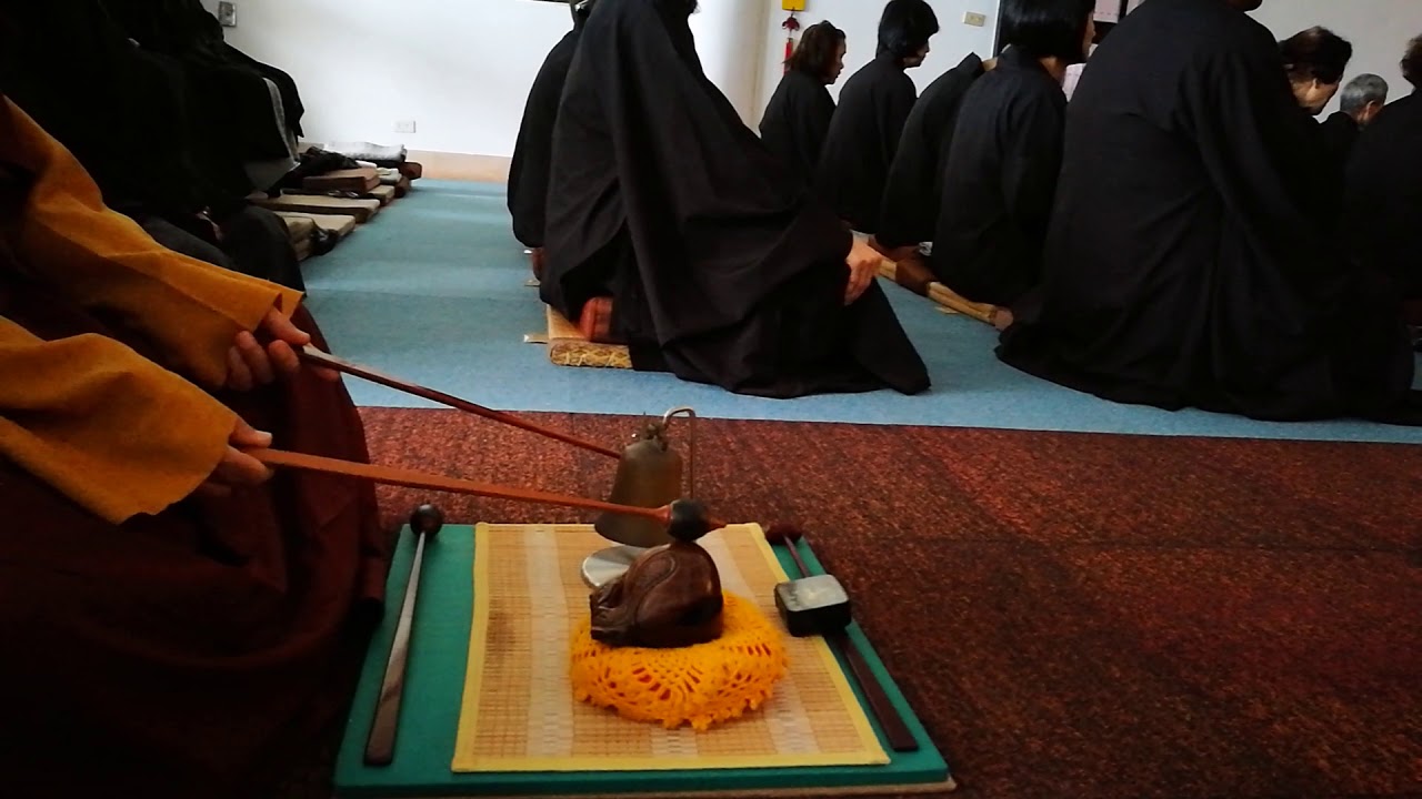 恆光禪寺 道覺法師地鐘領眾