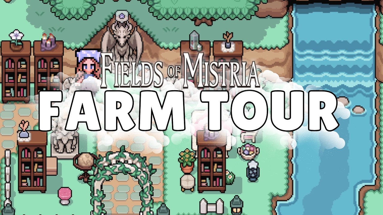 Fields of Mistria But I Won't Stop Until I Decorate My Entire Farm