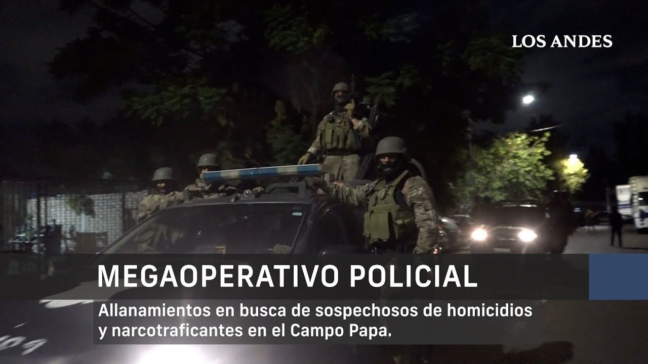 Desde adentro: el megaoperativo en busca de armas, municiones y drogas en Campo Papa