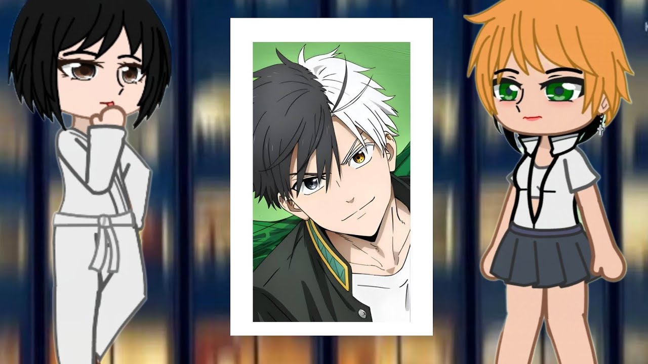 Kokujin No Tenkousei React To Haruka Sakura As Hiroki || Gacha React 🇺🇸🇧🇷🇪🇸