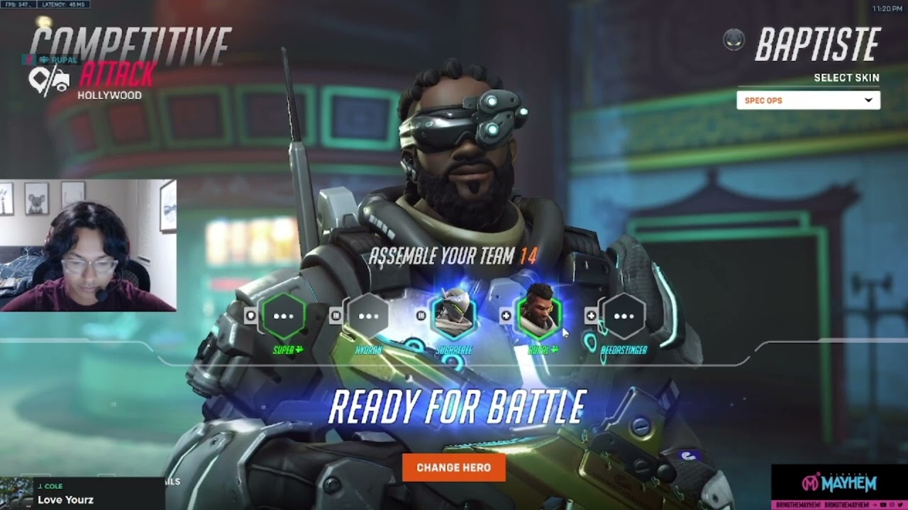 OWL GRAND FINALS CHAMPION RUPAL BAPTISTE POV 10 PLAYERS SAVED PER 10 MIN FT. SUPER HYDRON SUGARFREE