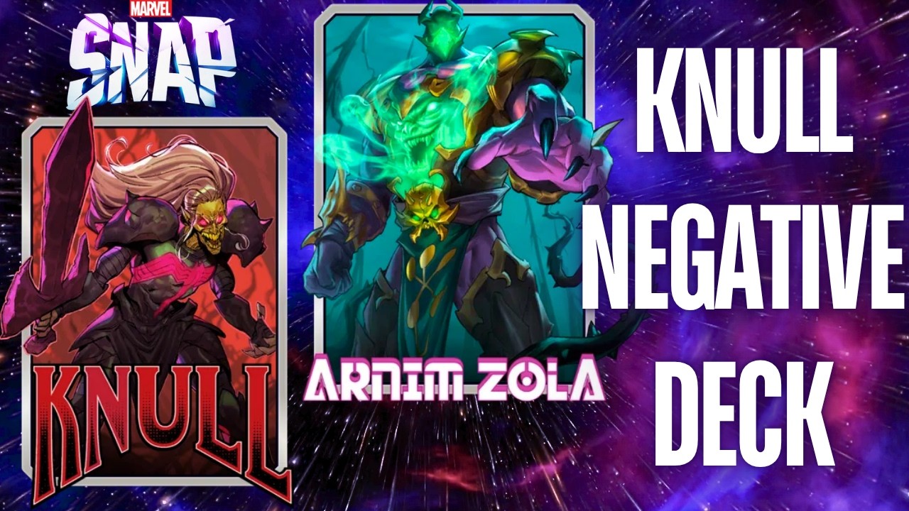Infinite Negative Knull Deck in Marvel Snap