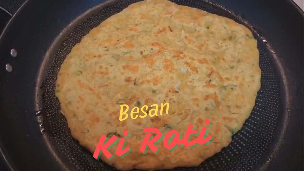 BESAN KI ROTI | DHANIA PODINA MIRCH CHATNI | DESI FOOD