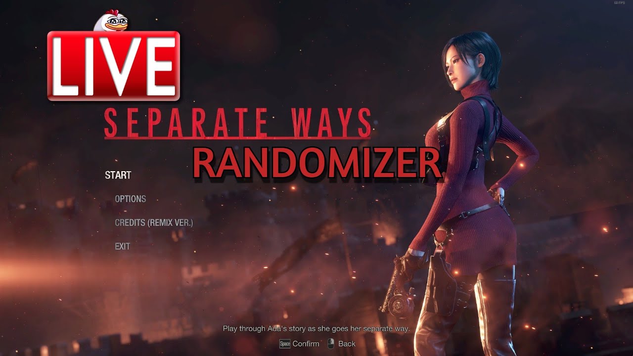 [PERMADEATH] Separate Ways Randomizer for RE4 Remake (2X Enemies / 100% Extra Enemy Spawn)