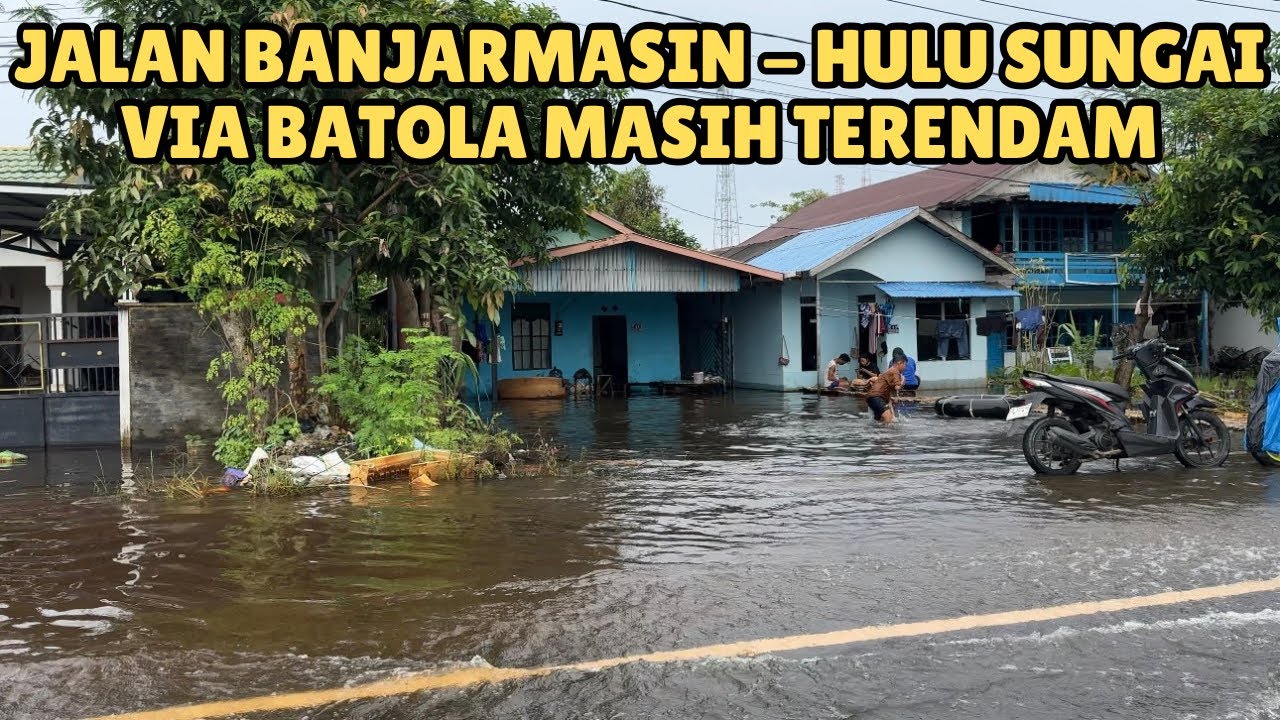 Kondisi Terkini Rute Alternatif Banjarmasin ke Hulu Sungai via Margasari