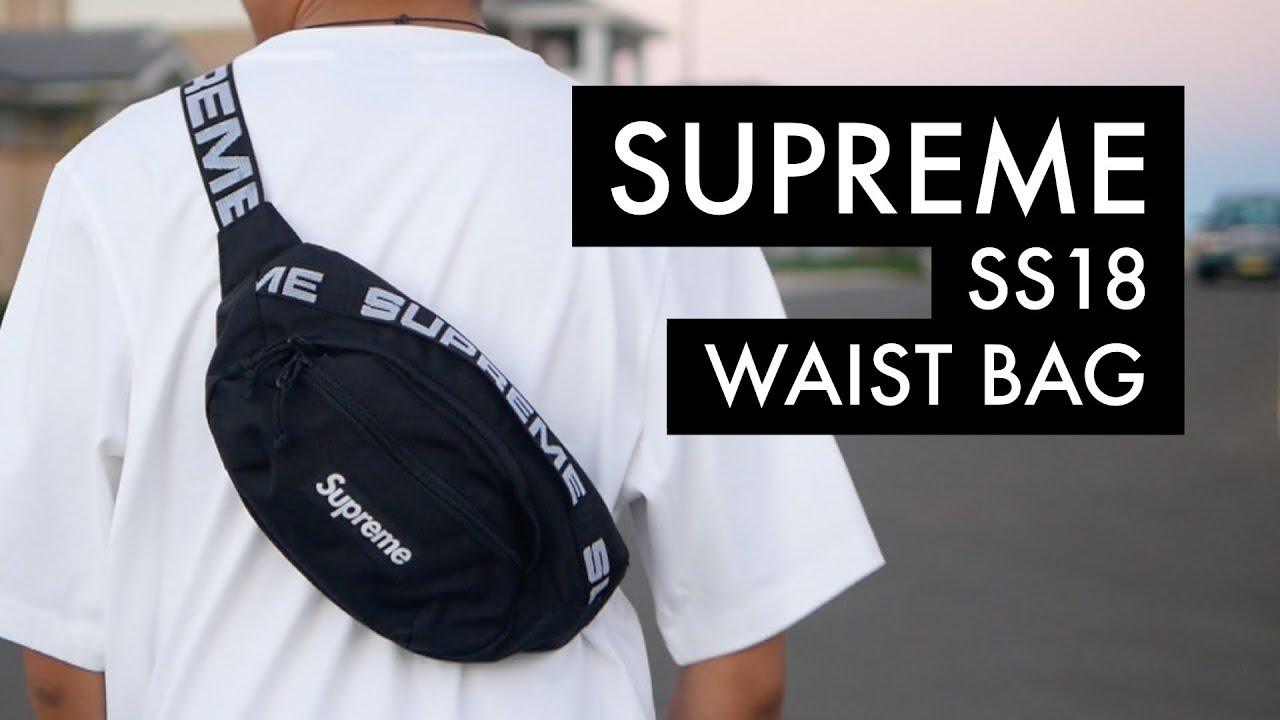 SUPREME SS18 Waist Bag | On-Body