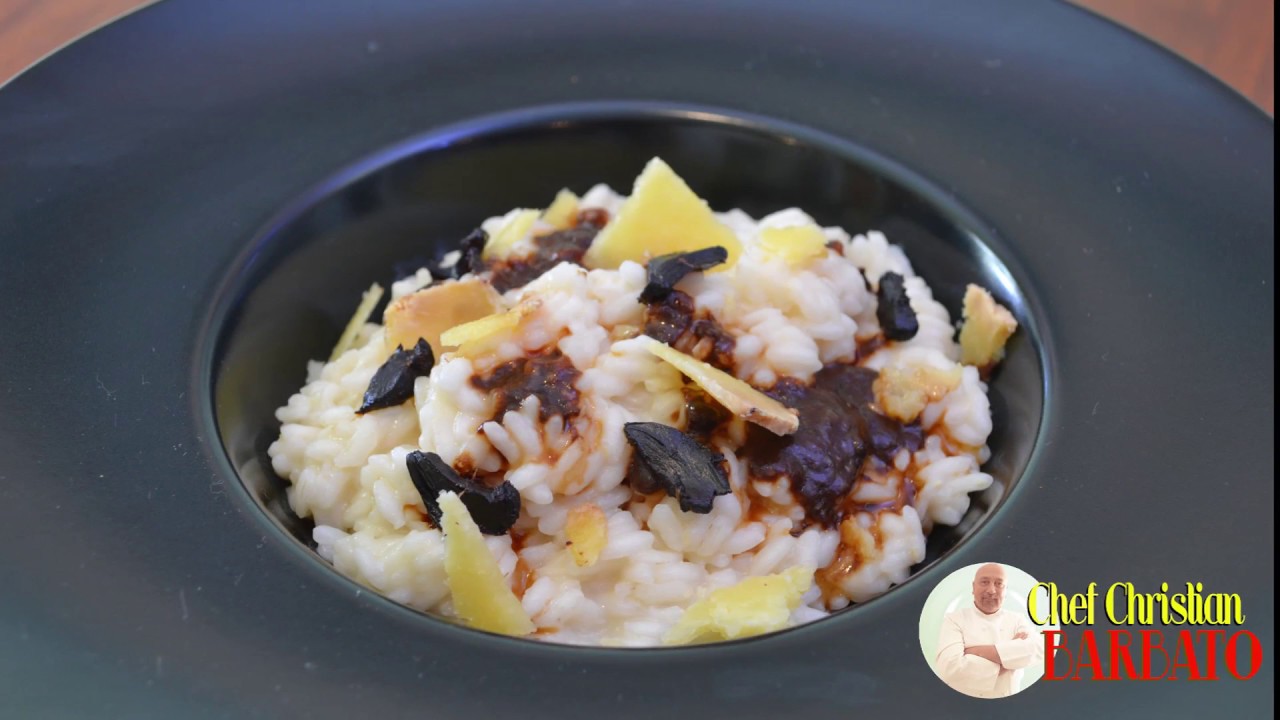 2 - Risotto Aglio Nero e Castelmagno D'Alpeggio - La Divina Forchetta - Subtitled in English