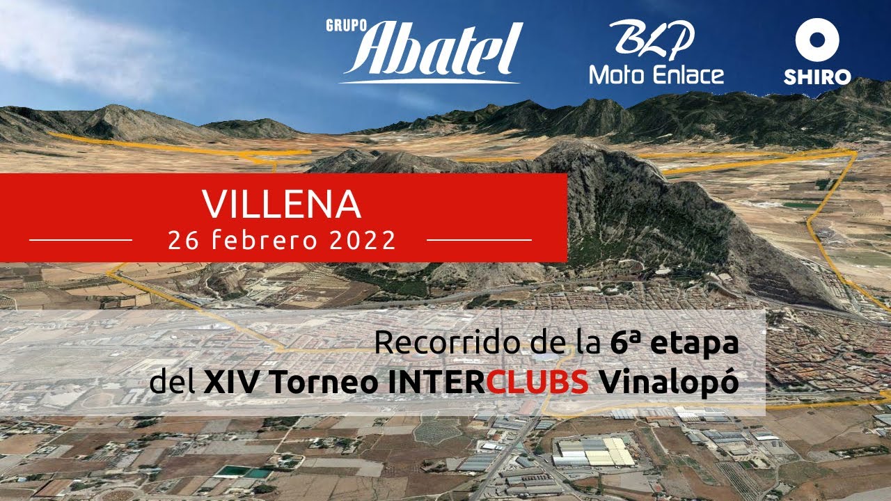 Villena. 6ª etapa del XIV Torneo Interclubs Vinalopó