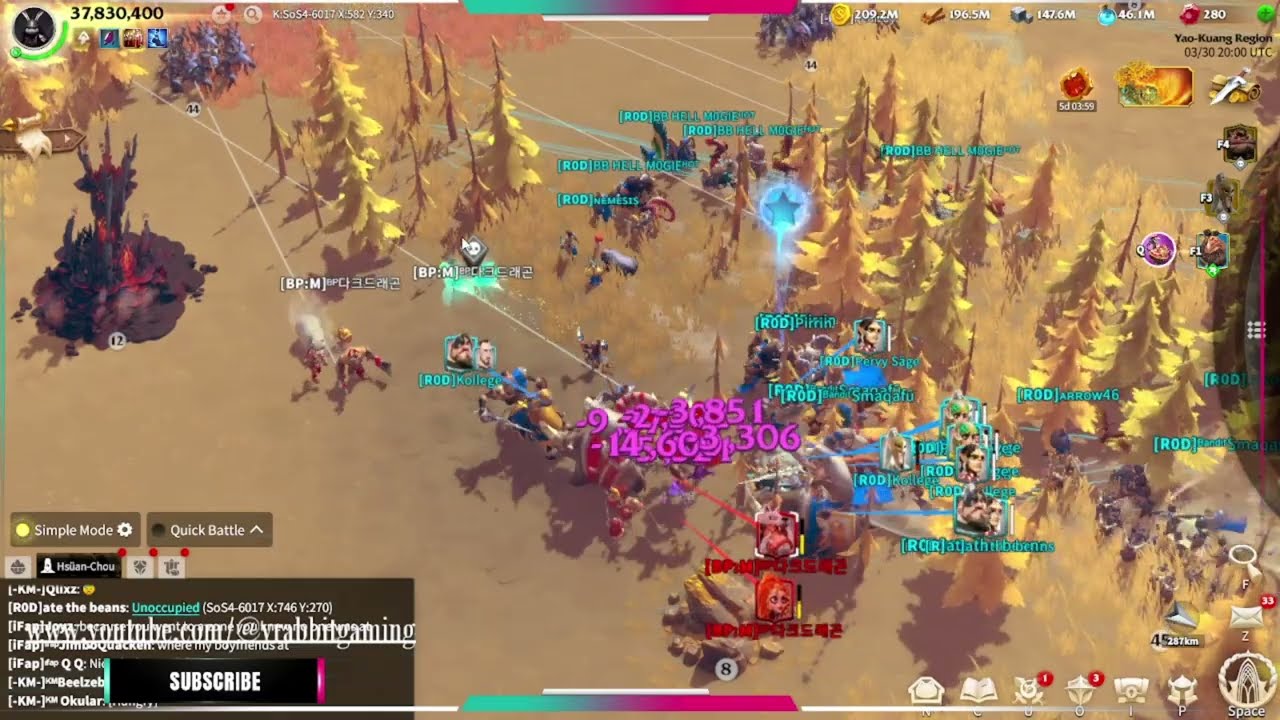 ROD Cavalry Nation Vs. BP:M,P,T ect.