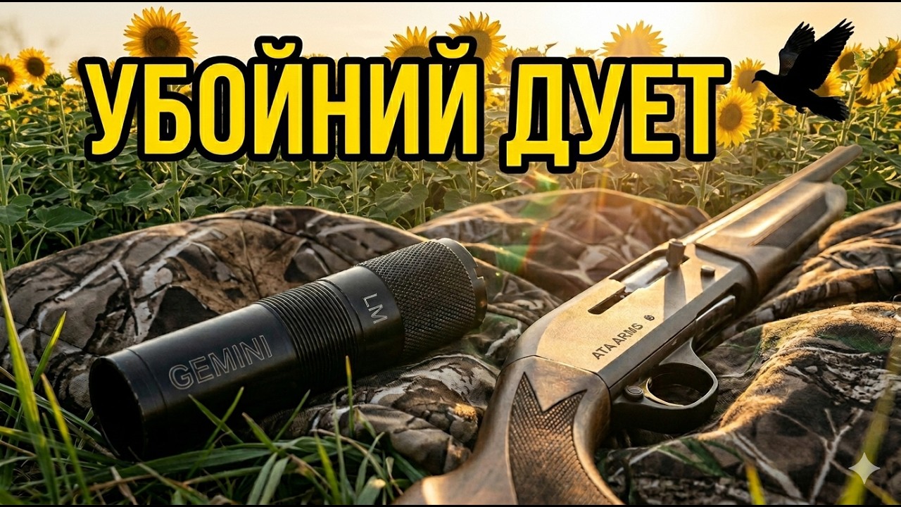 GEMINI LM и Ata Neo 12. Дуэт на практике.Убойная охота на горлицу!!!