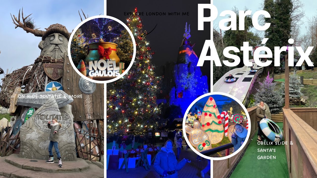 Parc Asterix slowly becoming one of Europe best park, we had the most wonderful time at Noël Gaulois