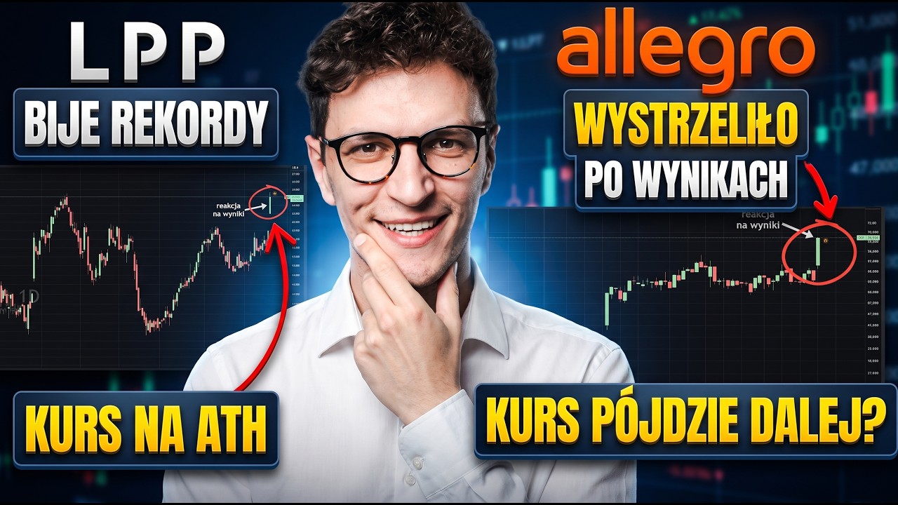 Allegro, LPP i PGE mocno w g&oacute;rę! Przyłączać do wybicia? #GITnews